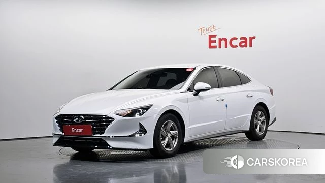Hyundai Sonata (DN8) 2019 Белый из Кореи