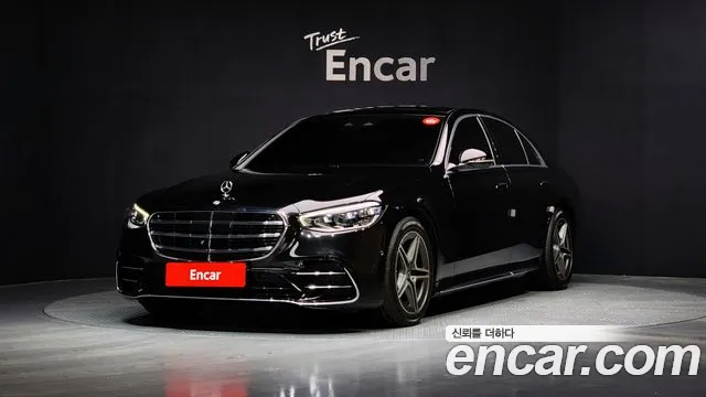 Mercedes-Benz S-Class W223 2023 Черный из Кореи