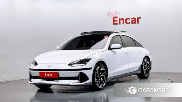 Hyundai Ionic 6 2022 Белый из Кореи