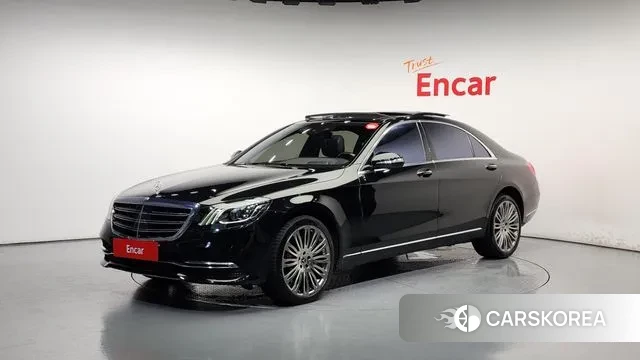 Mercedes-Benz S-Class W222 2019 Черный из Кореи