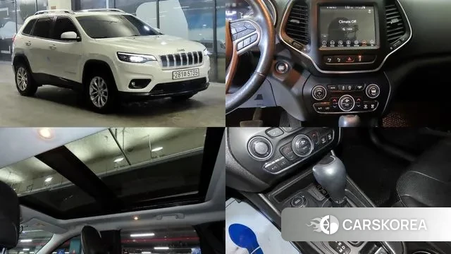 Jeep Cherokee (KL) 2018 Белый из Кореи