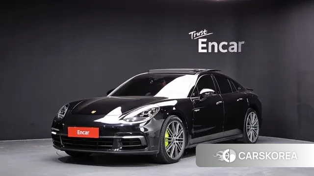 Porsche Panamera (971) 2018 Черный из Кореи