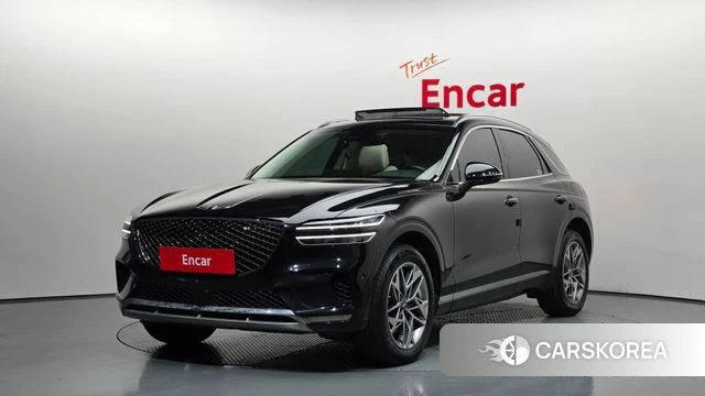 Genesis GV70 2021 Черный из Кореи