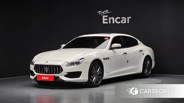 Maserati Quattroporte 2019 Белый из Кореи