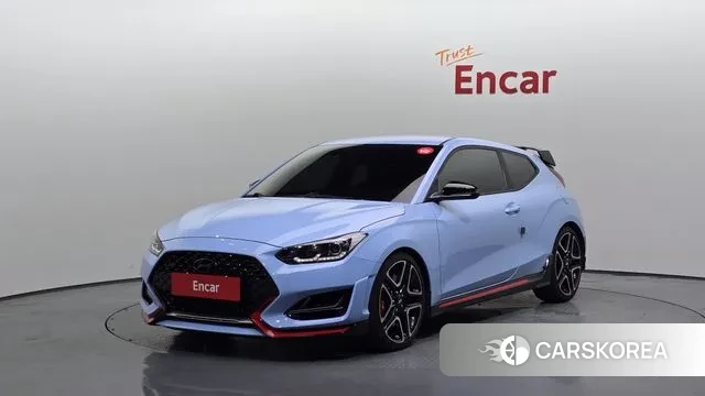 Hyundai Veloster (JS) 2019 Небесно-голубой из Кореи