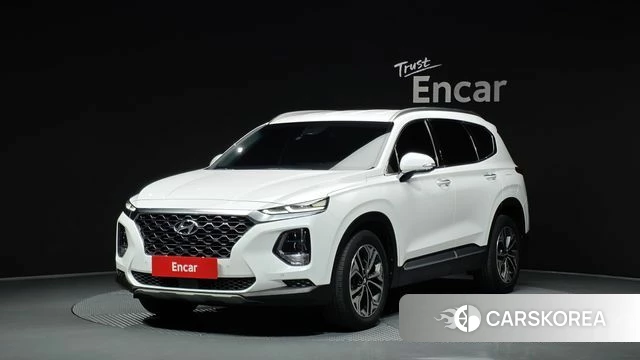 Hyundai Santa Fe TM 2019 Белый из Кореи