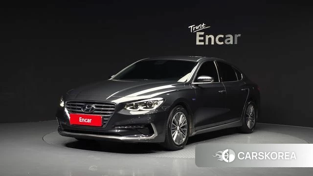 Hyundai Grandeur IG Hybrid 2018 Серый из Кореи