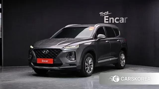 Hyundai Santa Fe TM 2020 Серый из Кореи