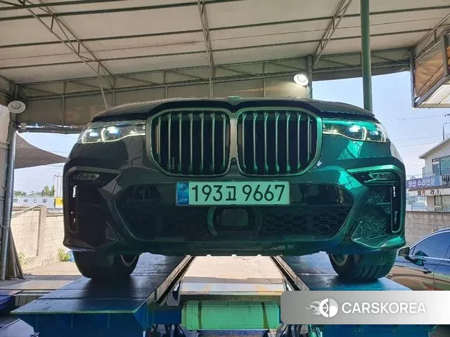 BMW X7 (G07) 2020 Серый из Кореи
