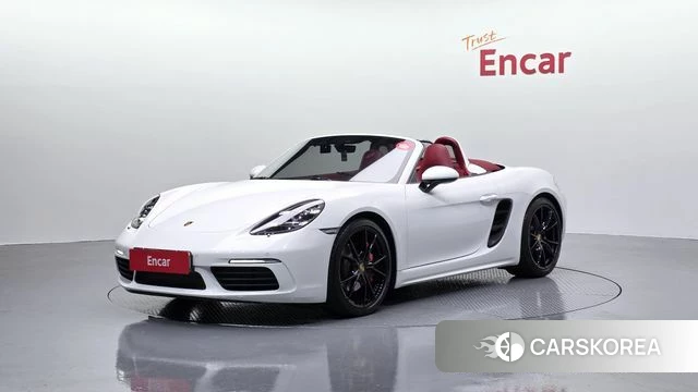 Porsche 718 Boxster 2020 Белый из Кореи