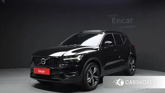 Volvo XC40 2020 Черный из Кореи