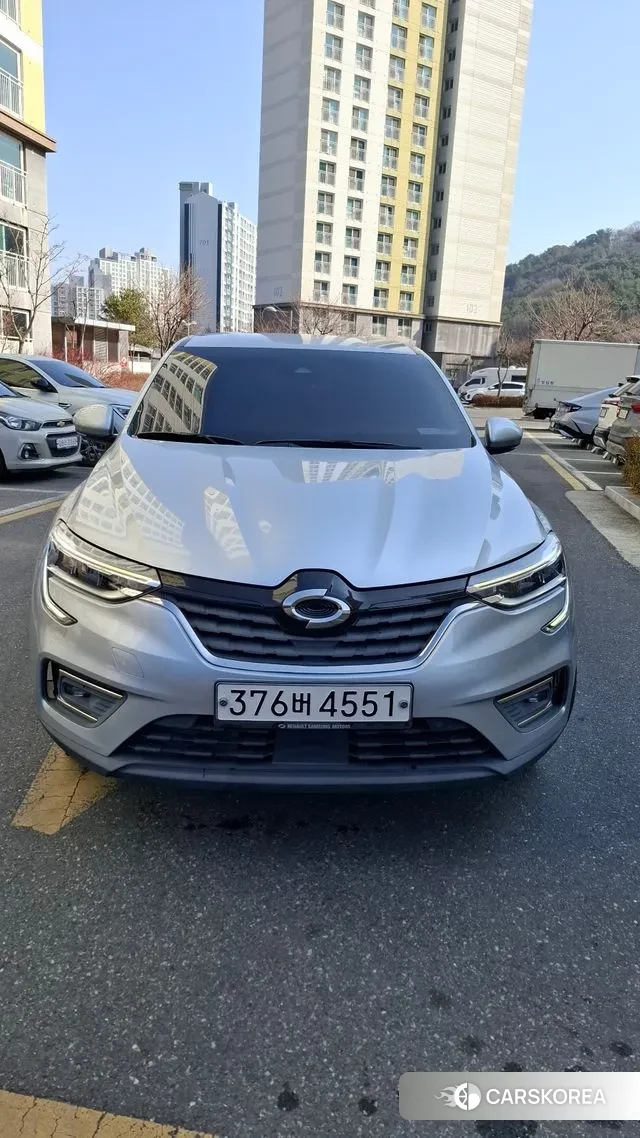 Renault Korea (Samsung) XM3 2020 Серебристо-серый из Кореи