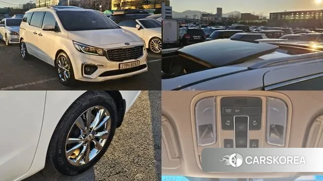 Kia The New Carnival 2018 Белый из Кореи