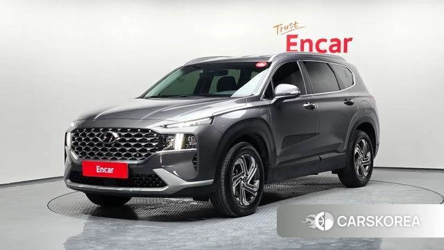 Hyundai The New Santa Fe 2022 Серый из Кореи