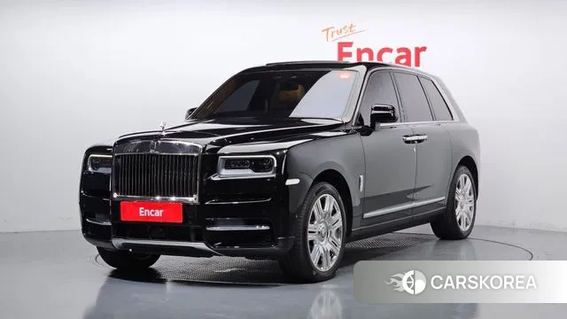 Rolls-Royce Cullinan 2019 Черный из Кореи