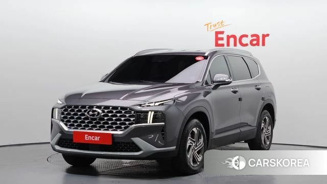 Hyundai The New Santa Fe 2020 Серый из Кореи