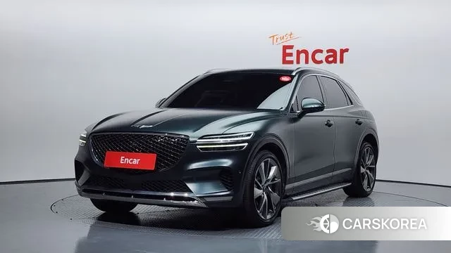 Genesis GV70 2022 Темно-зеленый из Кореи