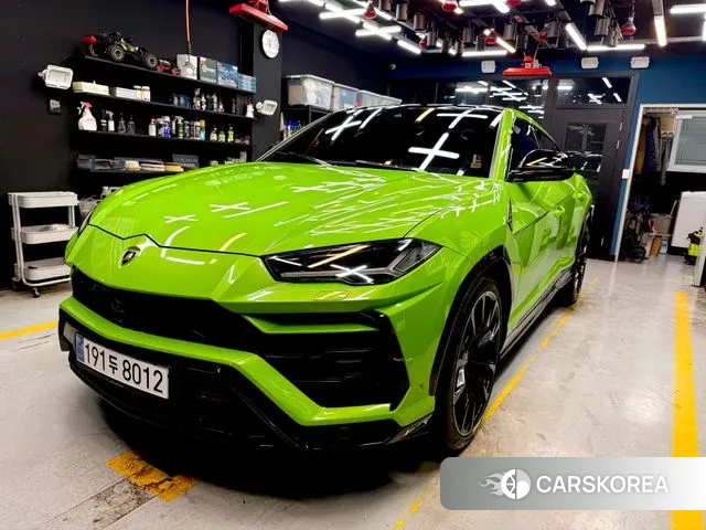 Lamborghini Urus 2021 Зеленый из Кореи