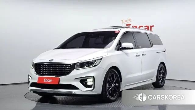 Kia The New Carnival 2018 Белый из Кореи