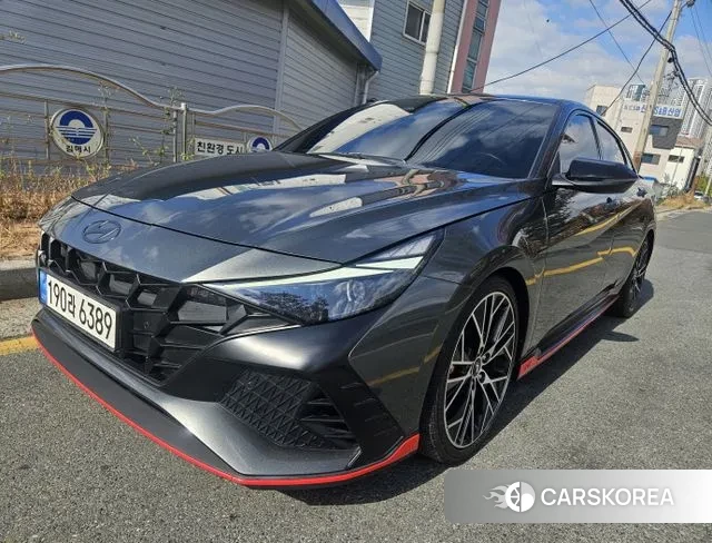 Hyundai Avante (CN7) 2022 Серый из Кореи