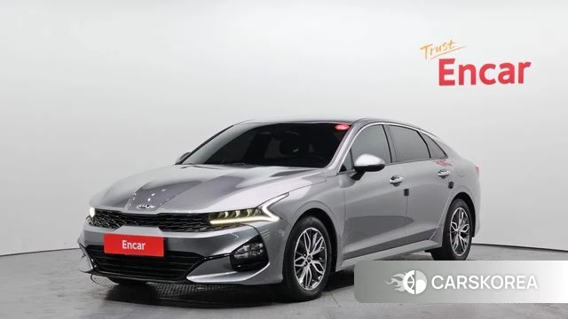 Kia K5 3rd generation 2021 Серебристо-серый из Кореи