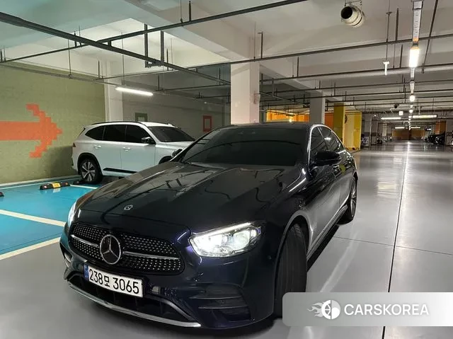 Mercedes-Benz E-Class W213 2022 Синий из Кореи