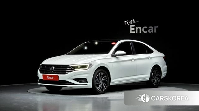 Volkswagen 7th Generation of Jetta 2021 Белый из Кореи