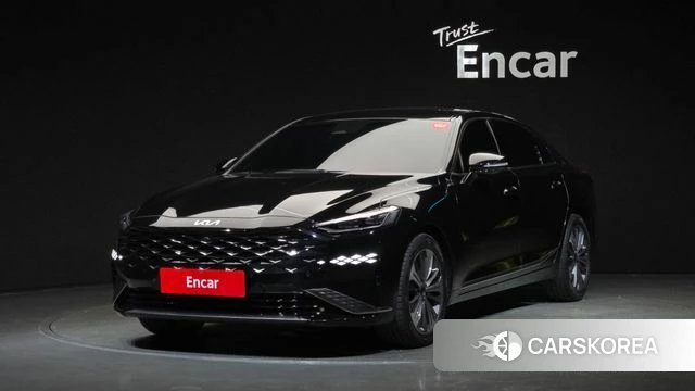 Kia K8 Hybrid 2022 Черный из Кореи