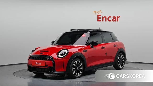 Mini Cooper S 2021 Красный из Кореи