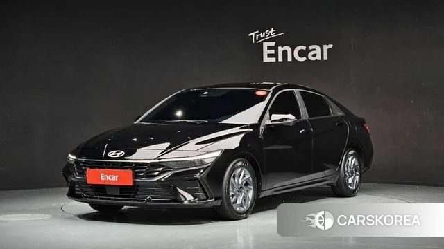 Hyundai The New Avante (CN7) 2024 Черный из Кореи
