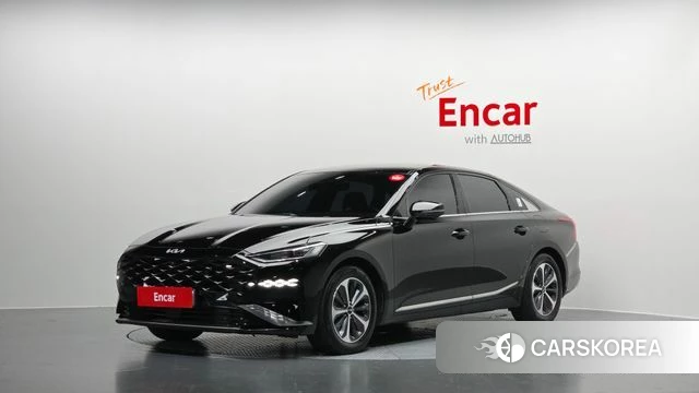 Kia K8 Hybrid 2023 Черный из Кореи