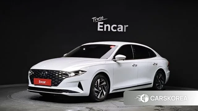 Hyundai The New Grandeur IG Hybrid 2021 Белый из Кореи