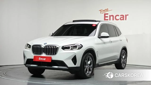 BMW X3 (G01) 2024 Белый из Кореи