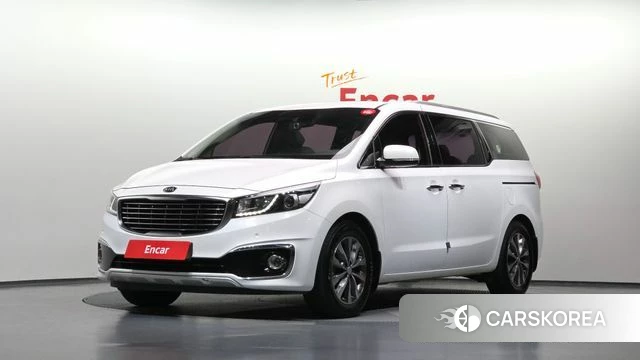 Kia All New Carnival 2018 Белый из Кореи