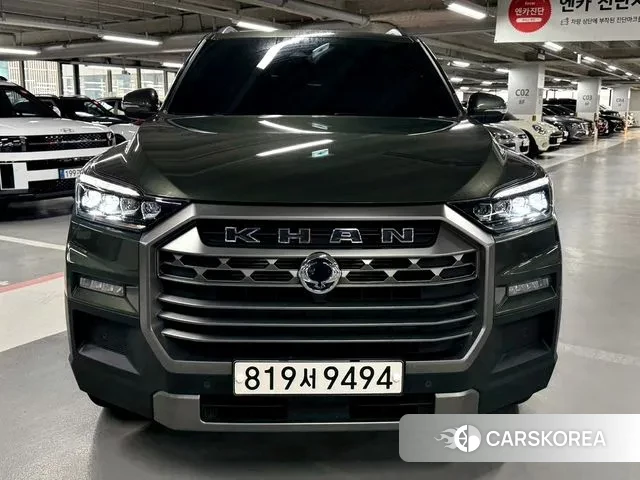 Ssangyong The New Rexton Sports Cannes 2024 Темно-зеленый из Кореи