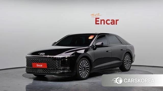 Hyundai Grandeur (GN7) 2023 Черный из Кореи