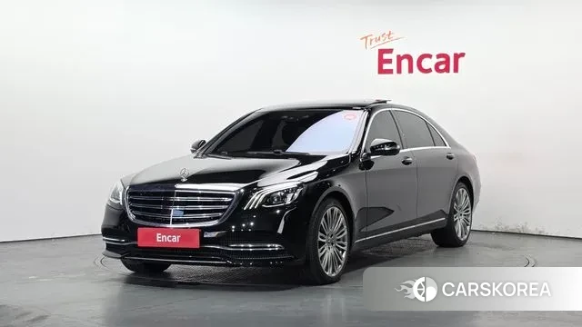 Mercedes-Benz S-Class W222 2018 Черный из Кореи