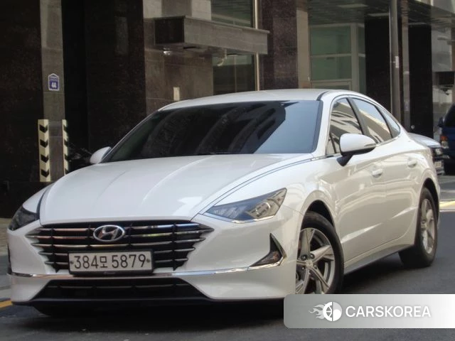 Hyundai Sonata (DN8) 2019 Белый из Кореи