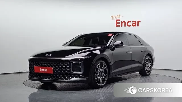 Hyundai Grandeur Hybrid (GN7) 2023 Черный из Кореи