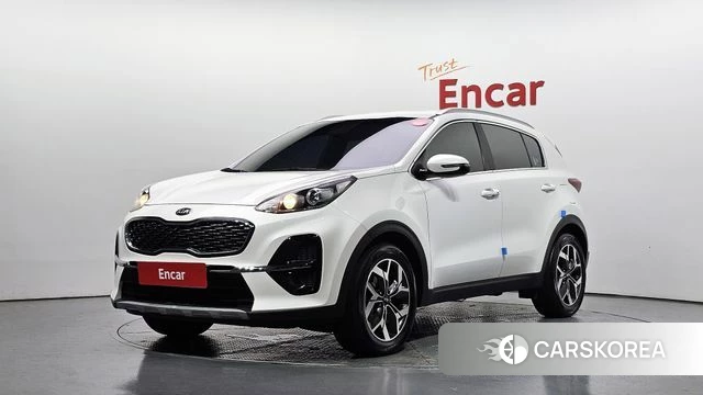 Kia Sportage The Bold 2021 Белый из Кореи