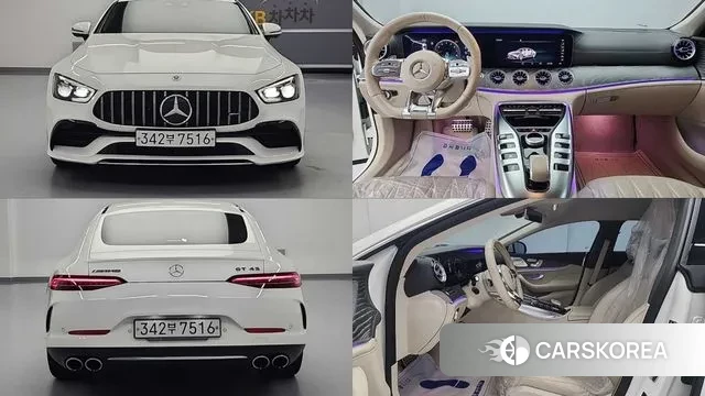 Mercedes-Benz AMG GT 2019 Белый из Кореи