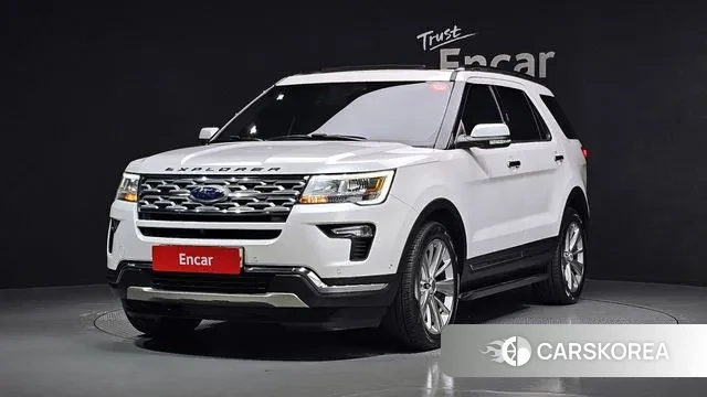 Ford Explorer 2019 Белый из Кореи
