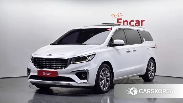 Kia The New Carnival 2018 Белый из Кореи