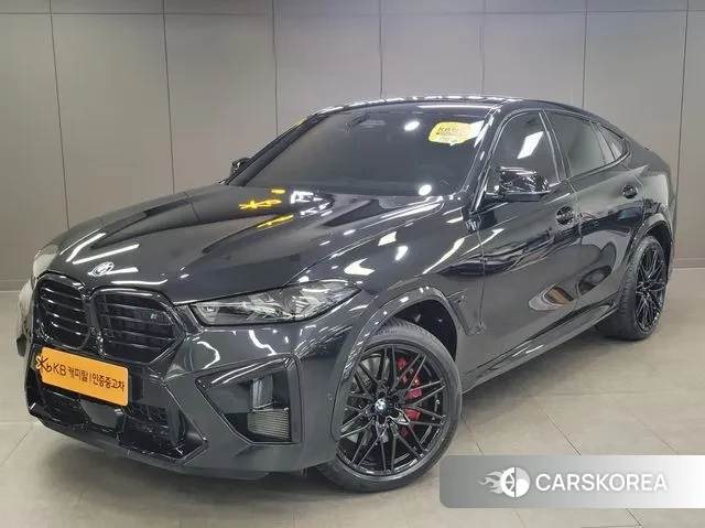 BMW X6 (G06) 2024 Черный из Кореи