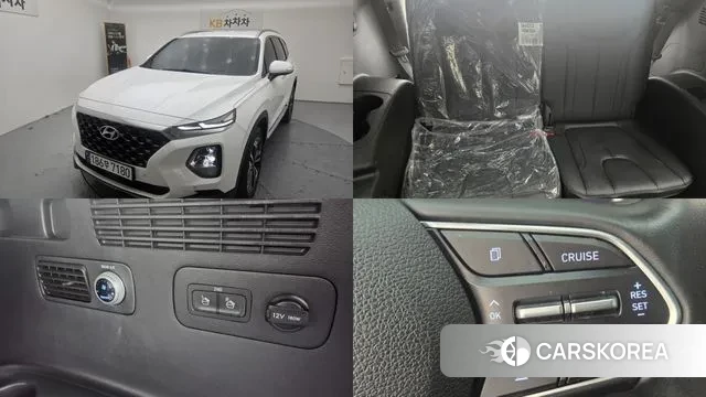 Hyundai Santa Fe TM 2019 Белый из Кореи