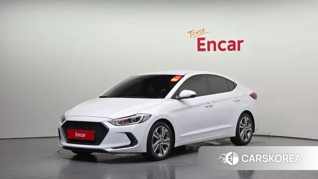 Hyundai Avante AD 2018 Белый из Кореи
