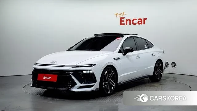 Hyundai Sonata D Edge (DN8) 2024 Белый из Кореи