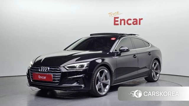 Audi A5 (F5) 2019 Черный из Кореи