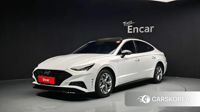 Hyundai Sonata (DN8) 2022 Белый из Кореи
