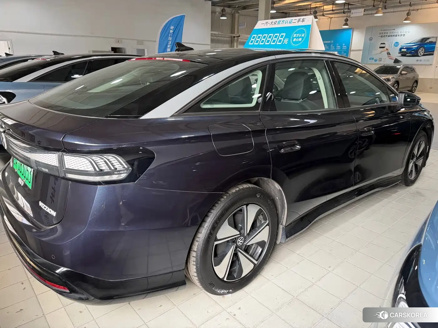 Volkswagen ID.7 VIZZION 2024 Синий из Китая